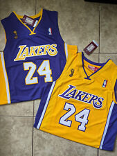 Kobe Bryant #24 Jersey Los Angeles Lakers Vintage Throwback Jersey US Seller picture