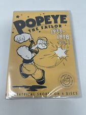 Popeye the Sailor Volume One 1933-1938 4 DVD set NEW/SEALED picture