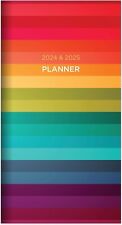 TF PUBLISHING 2024-2025 Rainbow Stripe 2-Year Sm Mthly Pkt Planner, ‎6.5