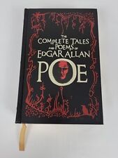 The Complete Tales and Poems of Edgar Allen Poe Barnes & Noble Hardcover Leather picture