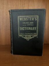 Webster's College, Home and Office Dictionary: Self-Pronouncing. H.T. Peck, ed. picture