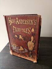 Late 1800's  Hans Anderson's Fairy Tales Illustrated Antique Book picture