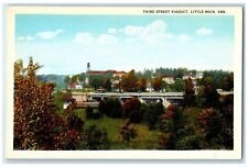 1920 Scenic View Third Street Viaduct Park Little Rock Arkansas Vintage Postcard picture