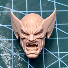 Blank 1/12 Scale X Man Wolverine Head Sculpt Unpainted Fit 6