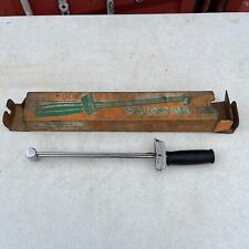 Vintage Powr-Kraft Model 4891 3/8” Torque Wrench With Original Box 0-600 picture