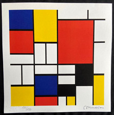 Piet Mondrian Lithograph 180ex ( Theo Van Doesburg Franz Marc Max Ernst ) picture