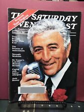 VINTAGE JANUARY/FEB 1995 SATURDAY EVENING POST MAGAZINE - TONY BENNETT COVER picture