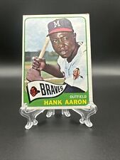 Hank Aaron 1965 Topps Card #170 Braves  picture
