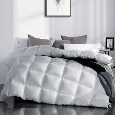 SNOWMAN Luxury Goose Down Comforter Duvet Insert Queen Size Winter Warm picture