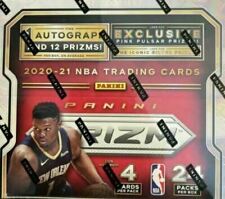 2020-21 Panini Prizm NBA Basketball New Sealed Retail 24 Packs 1 Auto Per Box picture