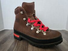Raichle Made in Switzerland Brown Waterproof Hiking Boots Women's Size 5M EUC picture