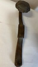 Old Chinese Qing Dynasty  Red wood statue of Ruyi 37cm long picture