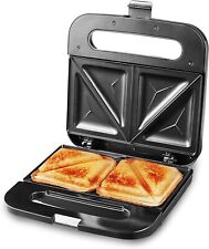 Elite Gourmet Stainless Steel Sandwich Panini Maker Grilled Cheese Machine picture