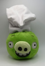 Angry Birds Accessorized Pigs Chef Pig Plush | 2012 6