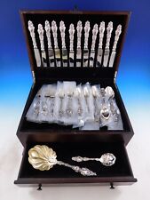 Lily by Whiting Sterling Silver Flatware Set for 12 Service 62 Pieces picture