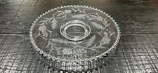 VTG Imperial Candlewick 400/13D 12 Inch Cut Service Plate picture