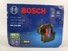 NEW Bosch GPL100-30G Cordless Self Leveling Laser - 125 FEET picture