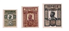 ROMANIA 10, 25, 50 bani Ferdinand 1917 fine UNC picture