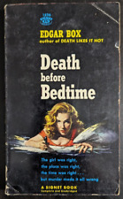 Death Before Bedtime Edgar Box Vintage Sleaze GGA Paperback Signet  picture