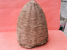 OLD ANTIQUE PRIMITIVE SKEP BEE SWARM HIVE BEESKEP BEEHIVE picture