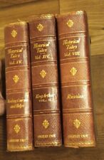 Historical Tales By Charles Morris 1908 Antique Hardcover Books Lot Of 3 picture