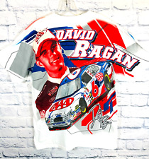 Vintage David Ragan #6 Nascar Men's Large Graphic T-Shirt All-Over Print (Chase) picture