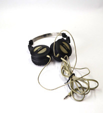 Vintage AKG k404 404 HEADPHONES Wire Audio EARS IN BLACK Compact Folding Mini picture