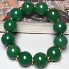 China antique Fine carving green agate Bracelet picture