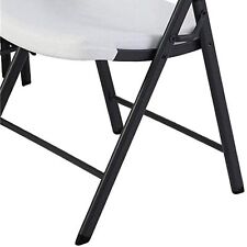 Lifetime Commercial Grade Contoured Folding Chair, White (4 Pack) picture