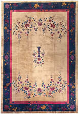11' x 14' ART DECO Chinese Rug 1930's #F-6210 picture
