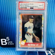1991 Pacific Nolan Ryan 7th No-hitter Baseball #2 No-hitter Silver Holo PSA 8 picture