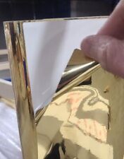 Gold Gloss Chrome Metallic Solvent Latex Print Self-Adhesive Polyester Film picture