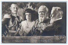 Germany Postcard German Royalties Queen Kings In Succession c1910 RPPC Photo picture