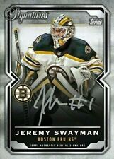 2021 Topps NHL Autograph Rookie SUPER RARE - Jeremy Swayman RC SIG Digital Card picture