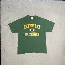 Green Bay Packers NFL Vintage Port And Company Green Logo Graphic Shirt Mens L picture