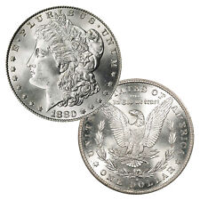 1880 S Morgan Silver Dollar $1 Brilliant Uncirculated BU 90% Silver picture