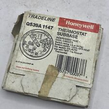 Honeywell Tradeline Thermostat Subbase Q539A 1147 New Old Stock picture