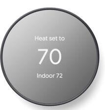 Google Nest Programmable Smart Wi-Fi Thermostat - Charcoal picture