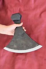 Large Size Hand Forged Viking Dane War Axe Head. picture