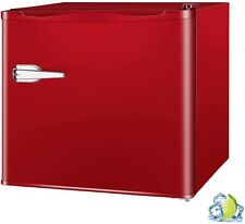 1.2 Cu.ft Red Mini Upright Freezer Compact Refrigerator Stainless Steel New picture