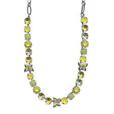 Mariana Necklace Precious Jade Olive Mineral, Yellow, & Yellow Opal Austrian ... picture