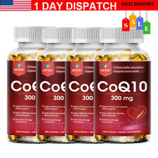 COQ 10 Coenzyme Q-10 300mg Heart Health Support, Increase Energy & Stamina 120PC picture