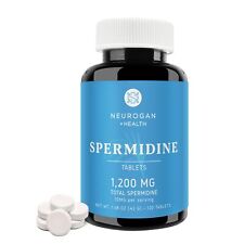Spermidine Supplement - 1200Mg - 99% Pure 100X More Potent than Rice & Wheat Ger picture