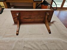 Outstanding early 1900s shelf oak 29.5 wide 10.5 deep. Could have come from ch. picture