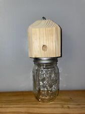 Carpenter Bee Trap (WITH jar) Handmade. picture