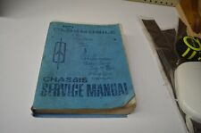 Vintage 1971 Oldsmobile Chassis Service Manual used picture