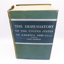 Dispensatory of The United States 1950 Edition Book Drug Development Book READ picture