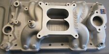 Edelbrock 7501 Perf RPM Air-Gap INTAKE MANIFOLD 55-86 SBC Chevy 327 350 383 400 picture