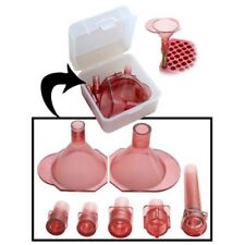 MTM AF7 Universal Clear Red + Case Powder Funnel Kit picture
