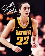 Caitlin Clark - IOWA Basketball - SILVER Signed Autographed 8 x 10 Photo w/COA picture
